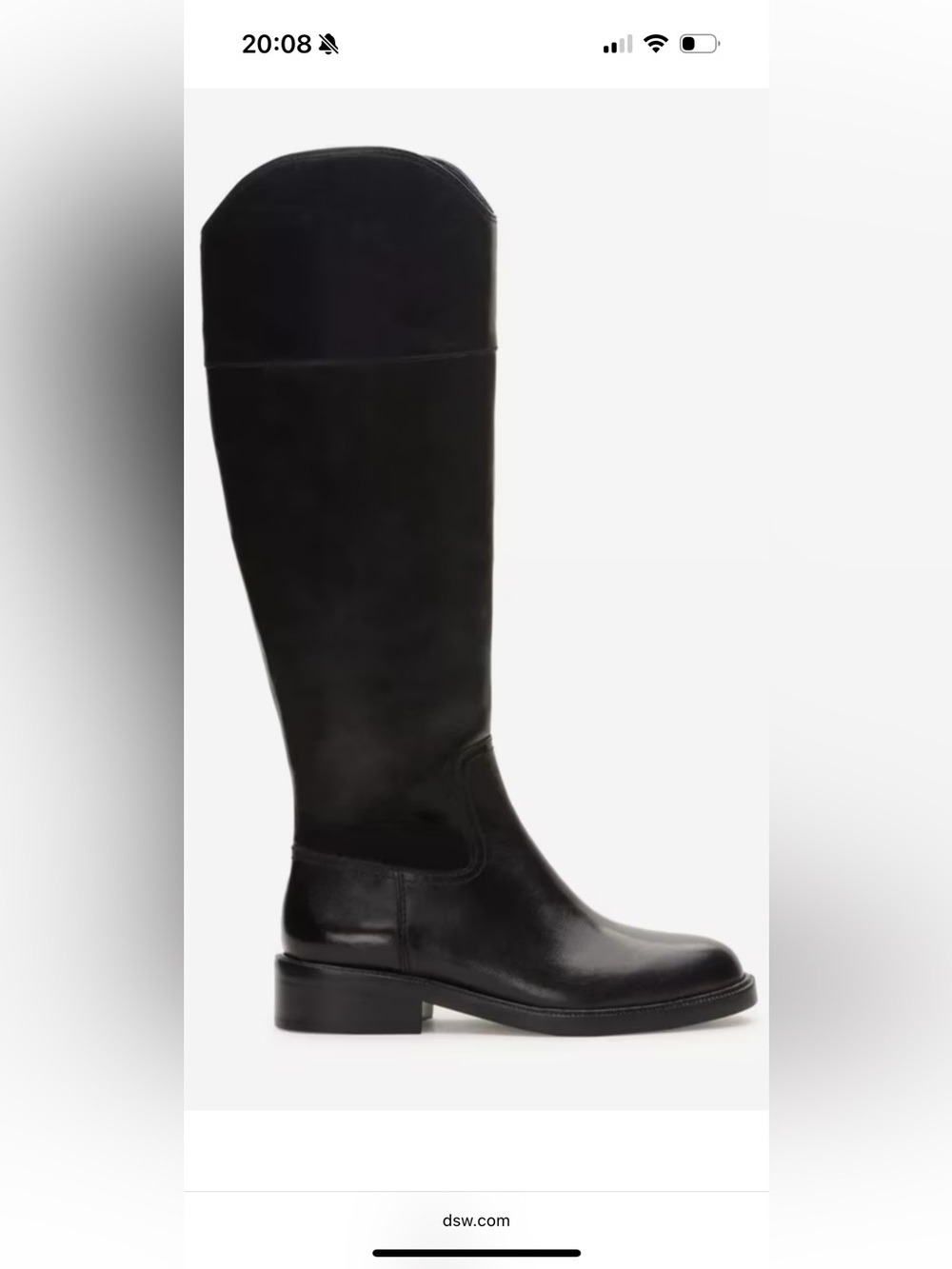 Vince Camuto Black Over-the-Knee Riding Boots